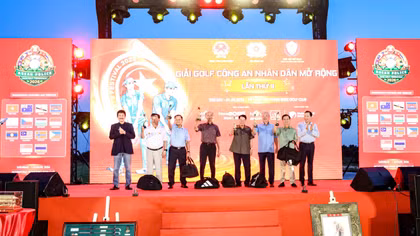 Giải Golf Cảnh sát ASEAN Mở rộng 2026 khép lại thành công