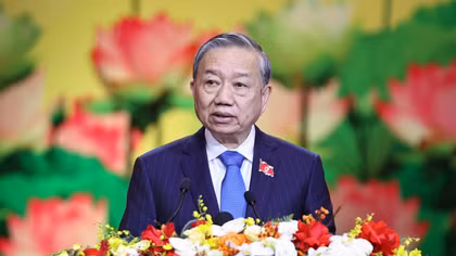 Tổng Bí thư Tô Lâm phát biểu chỉ đạo tại buổi Lễ kỷ niệm.