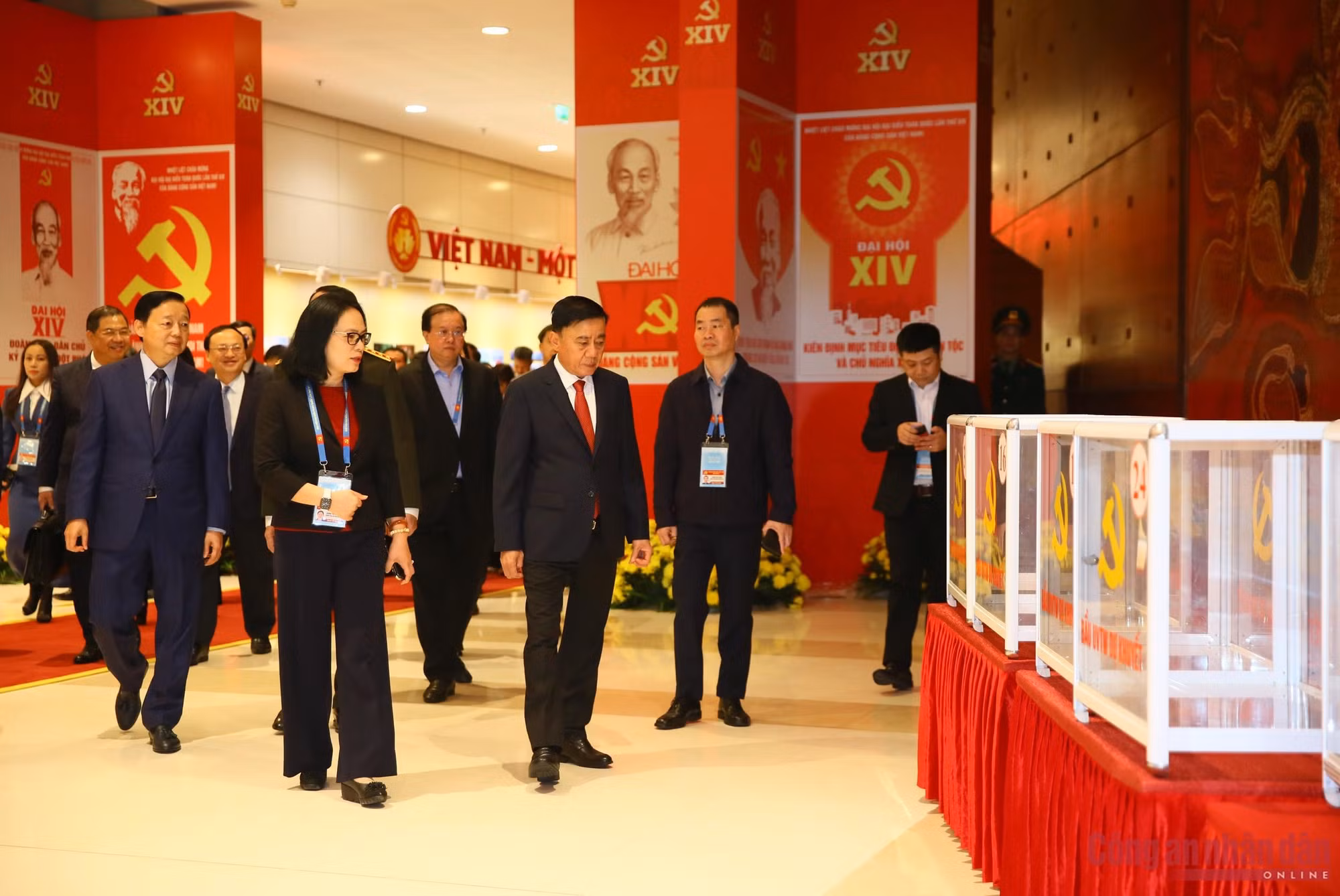 Thường trực Ban Bí thư Trần Cẩm Tú tổng duyệt công tác tổ chức phục vụ Đại hội XIV của Đảng -5