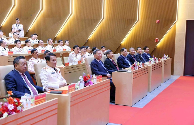 Tổng Bí thư Tô Lâm thăm và chúc Tết Cục An ninh điều tra Bộ Công an -0