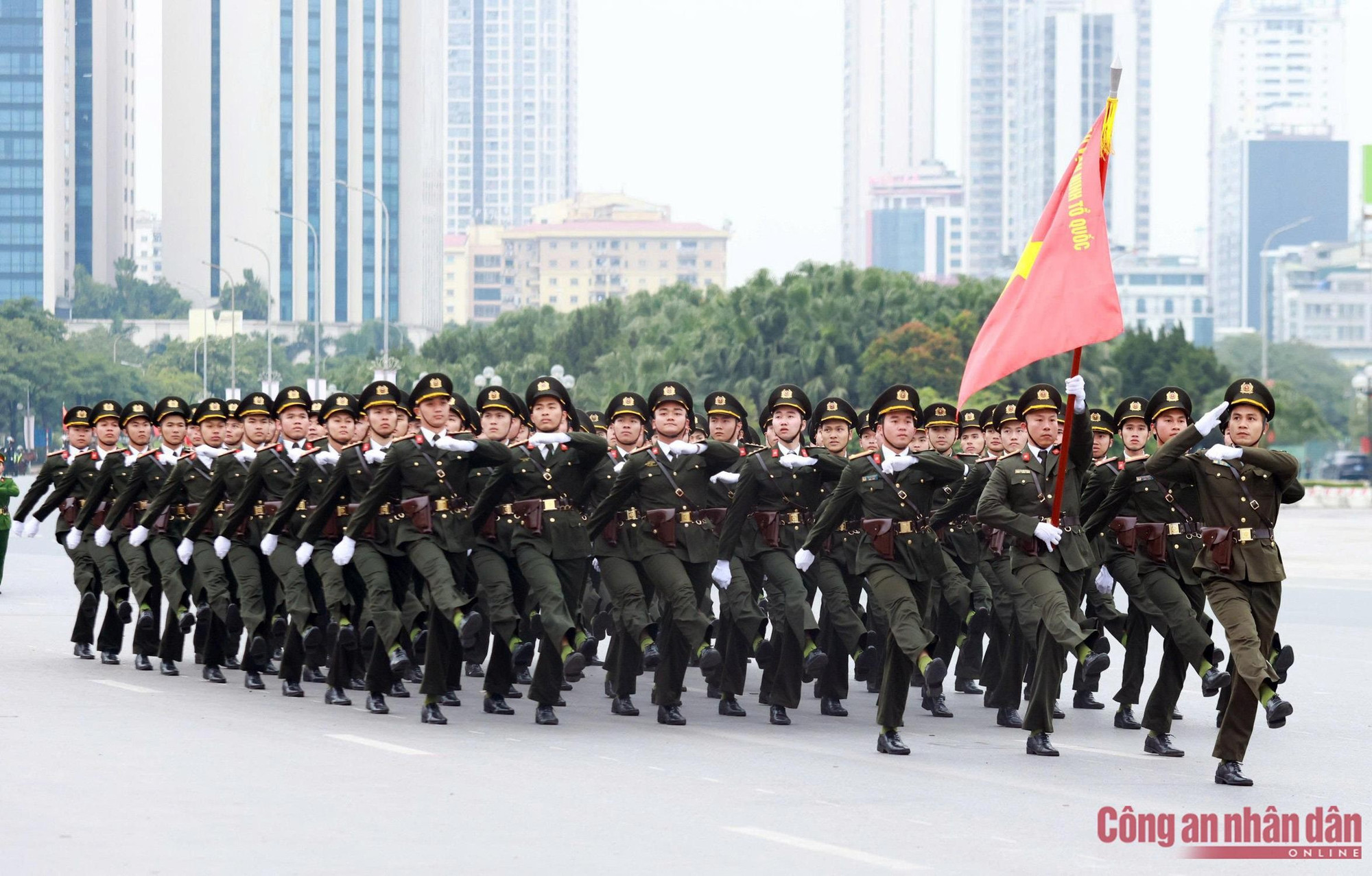 Lực lượng CAND luyện tập không ngừng, sẵn sàng ra quân bảo vệ an toàn Đại hội XIV của Đảng -5