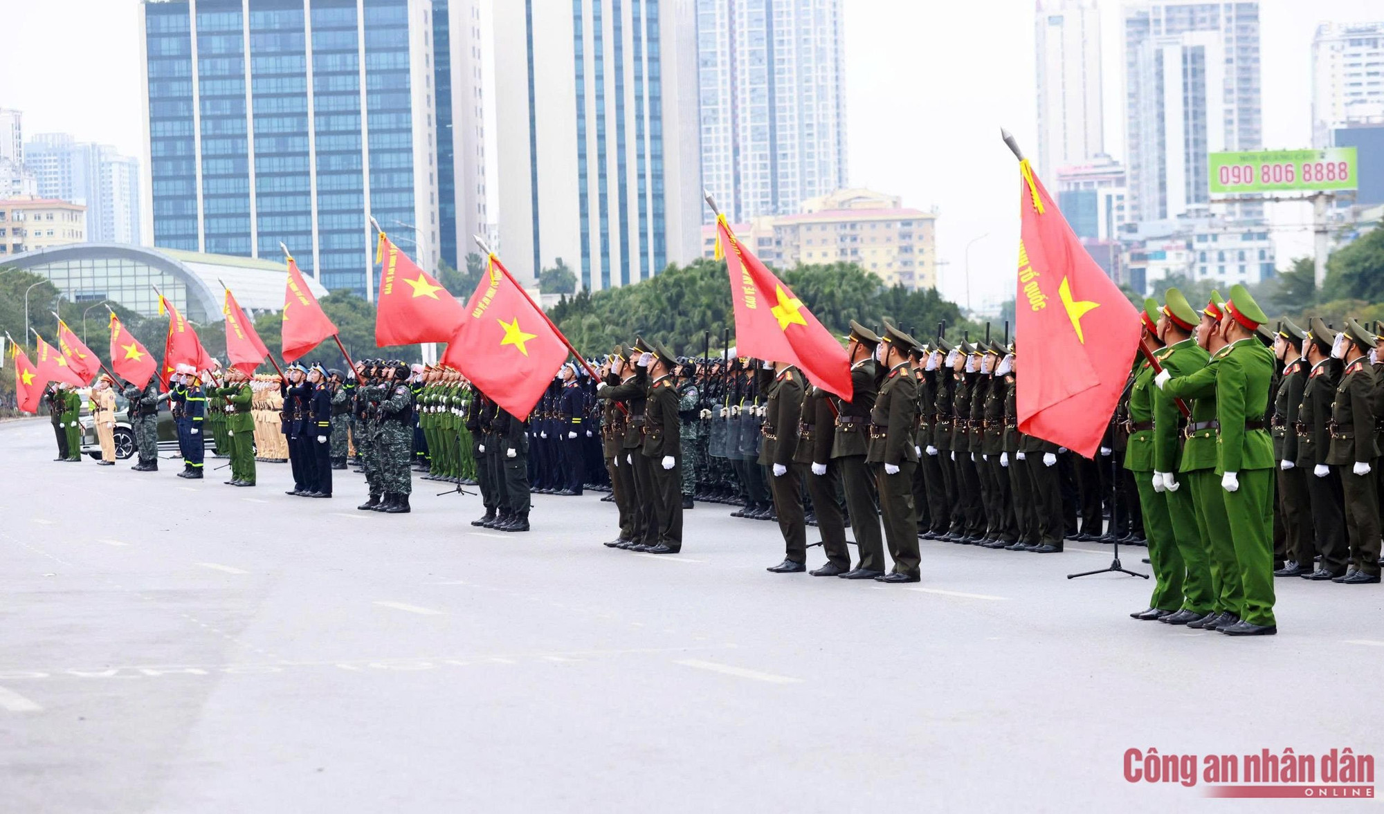 Lực lượng CAND luyện tập không ngừng, sẵn sàng ra quân bảo vệ an toàn Đại hội XIV của Đảng -2