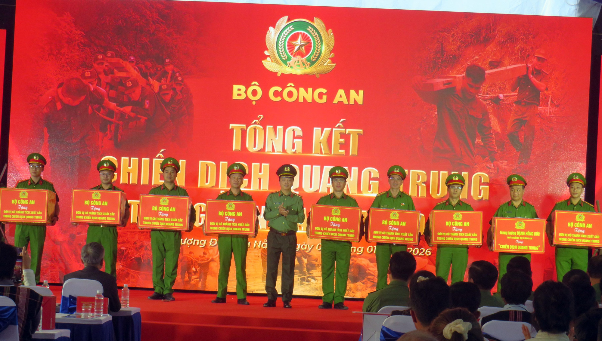 Lực lượng Công an hoàn thành xuất sắc “Chiến dịch Quang Trung” -0