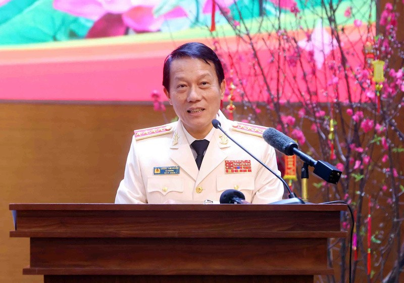 Tổng Bí thư Tô Lâm thăm và chúc Tết Cục An ninh điều tra Bộ Công an -0