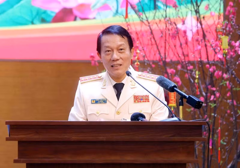 Tổng Bí thư Tô Lâm thăm và chúc Tết Cục An ninh điều tra Bộ Công an -0