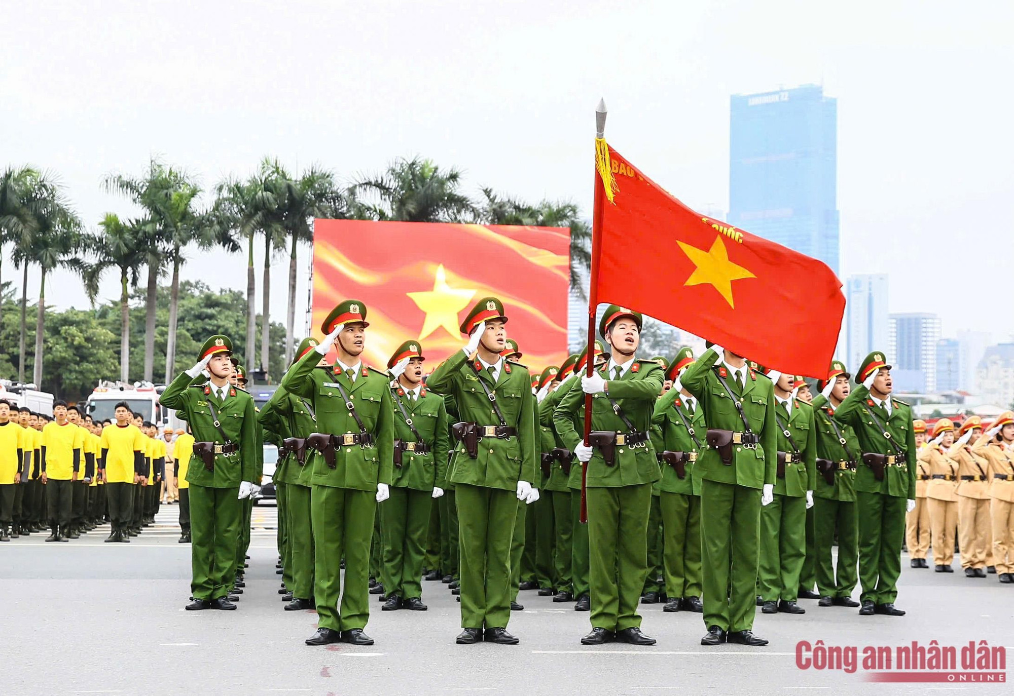 Lực lượng CAND luyện tập không ngừng, sẵn sàng ra quân bảo vệ an toàn Đại hội XIV của Đảng -3