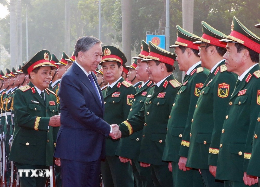 Tổng Bí thư: Đổi mới, hoàn thiện phương thức bảo đảm hậu cần, kỹ thuật trong tình hình mới -0