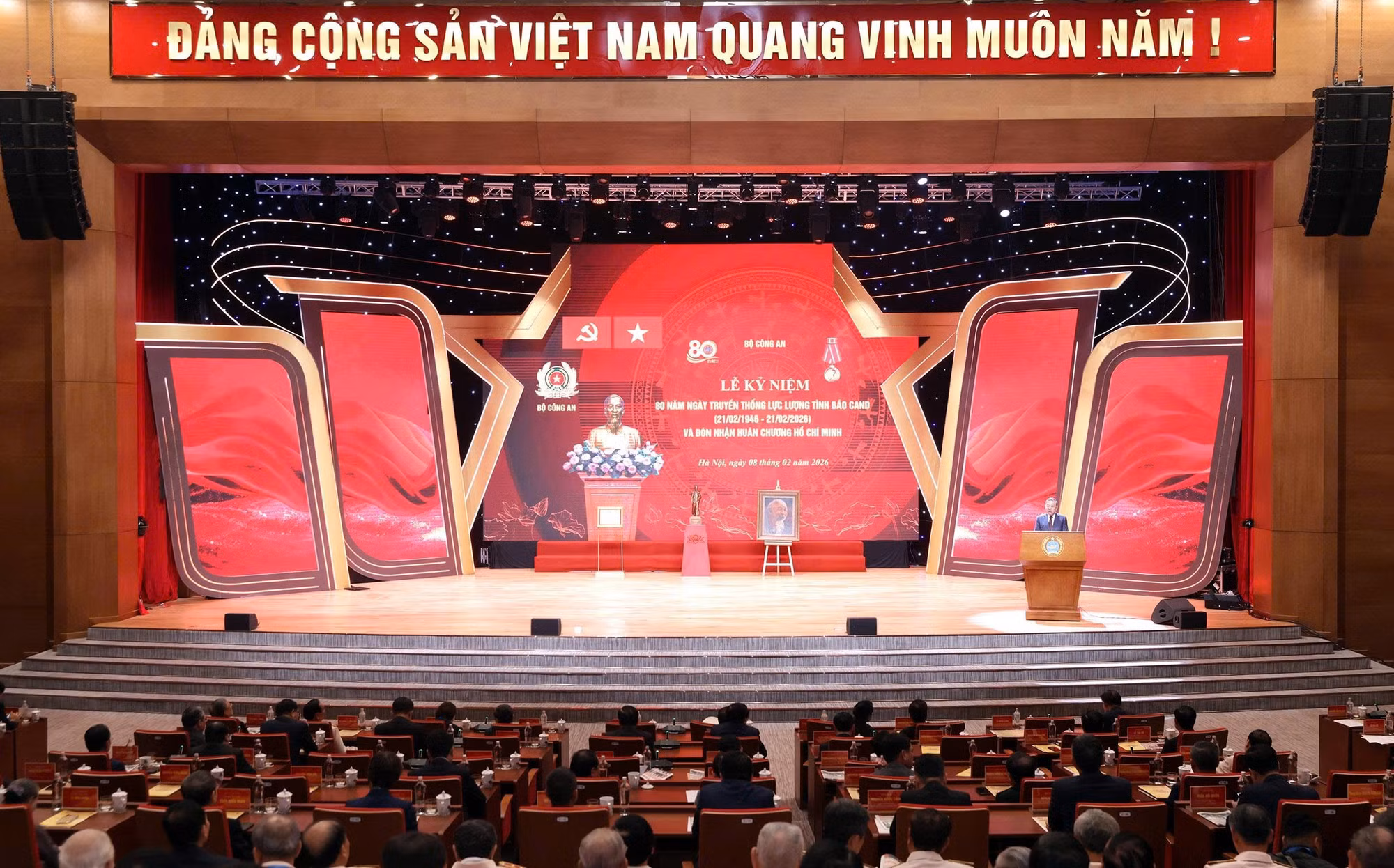 Tổng Bí thư Tô Lâm trao Huân chương Hồ Chí Minh tặng lực lượng Tình báo CAND -0