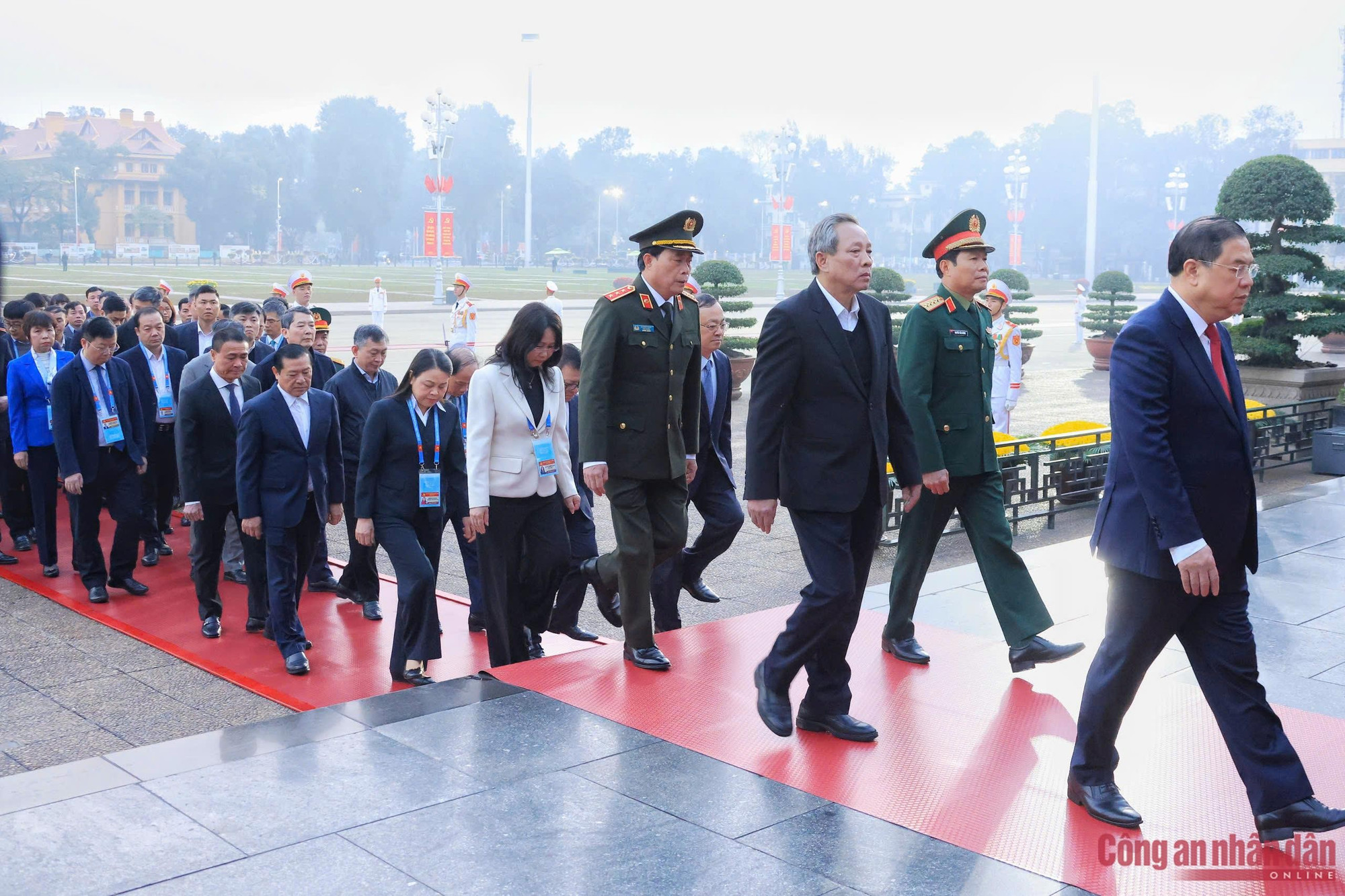 Thường trực Ban Bí thư Trần Cẩm Tú tổng duyệt công tác tổ chức phục vụ Đại hội XIV của Đảng -2