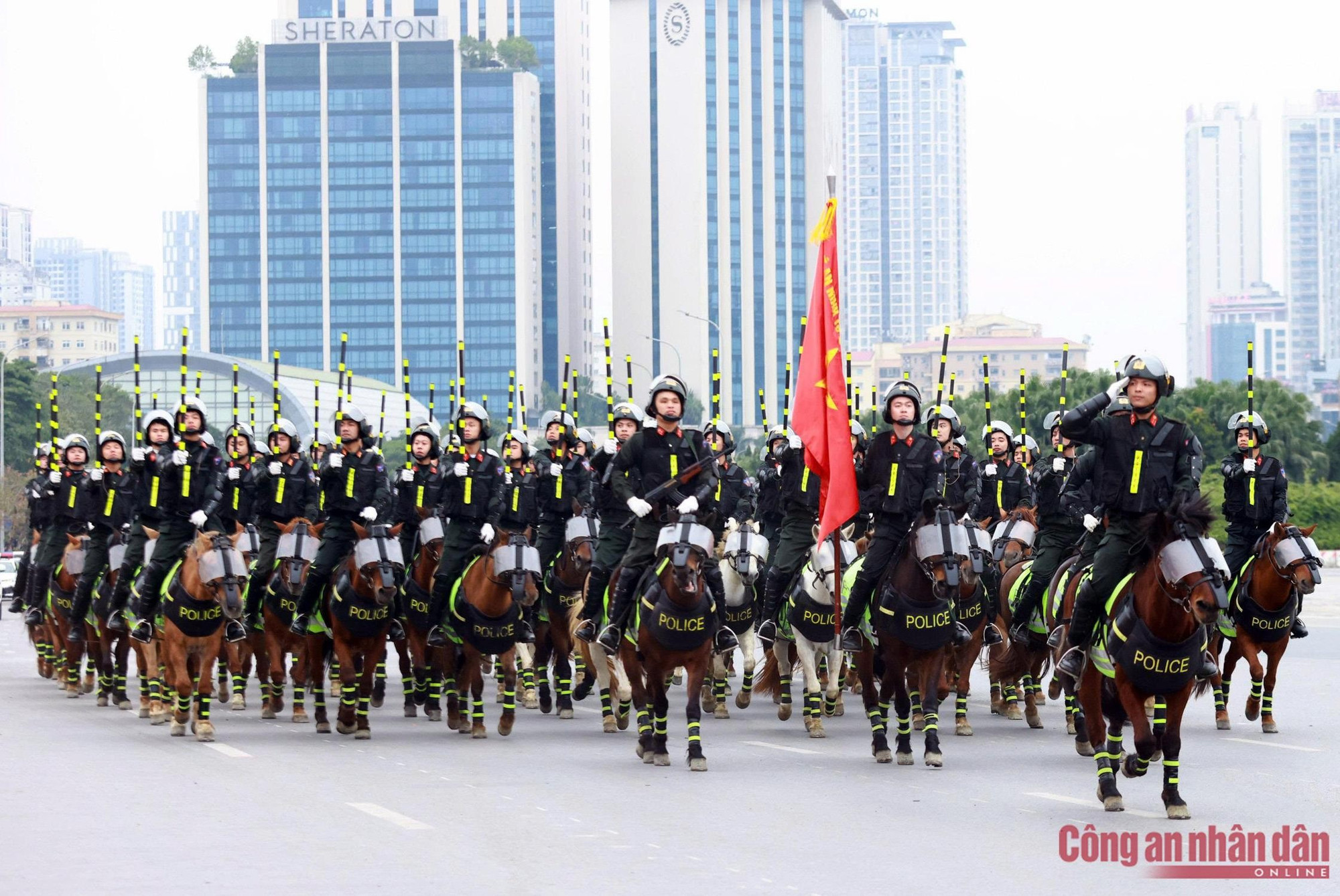 Lực lượng CAND luyện tập không ngừng, sẵn sàng ra quân bảo vệ an toàn Đại hội XIV của Đảng -2