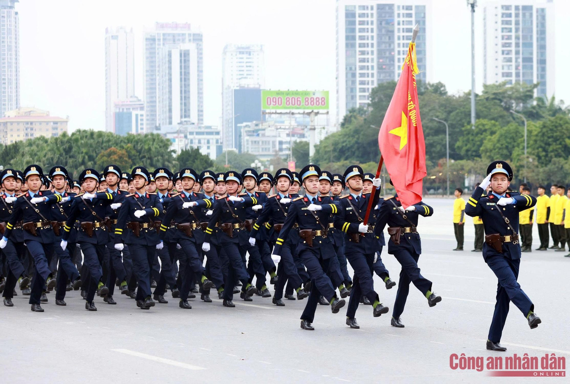 Lực lượng CAND luyện tập không ngừng, sẵn sàng ra quân bảo vệ an toàn Đại hội XIV của Đảng -5