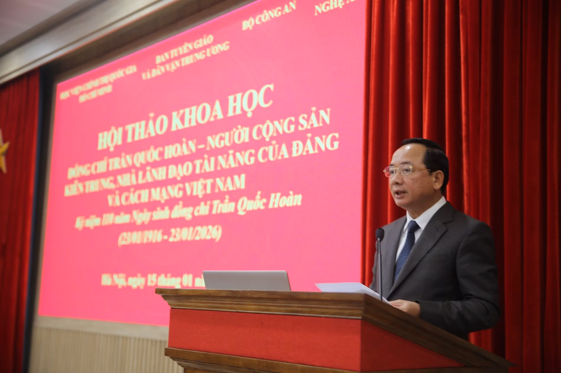 Tri ân sâu sắc công lao, cống hiến to lớn của đồng chí Trần Quốc Hoàn -0