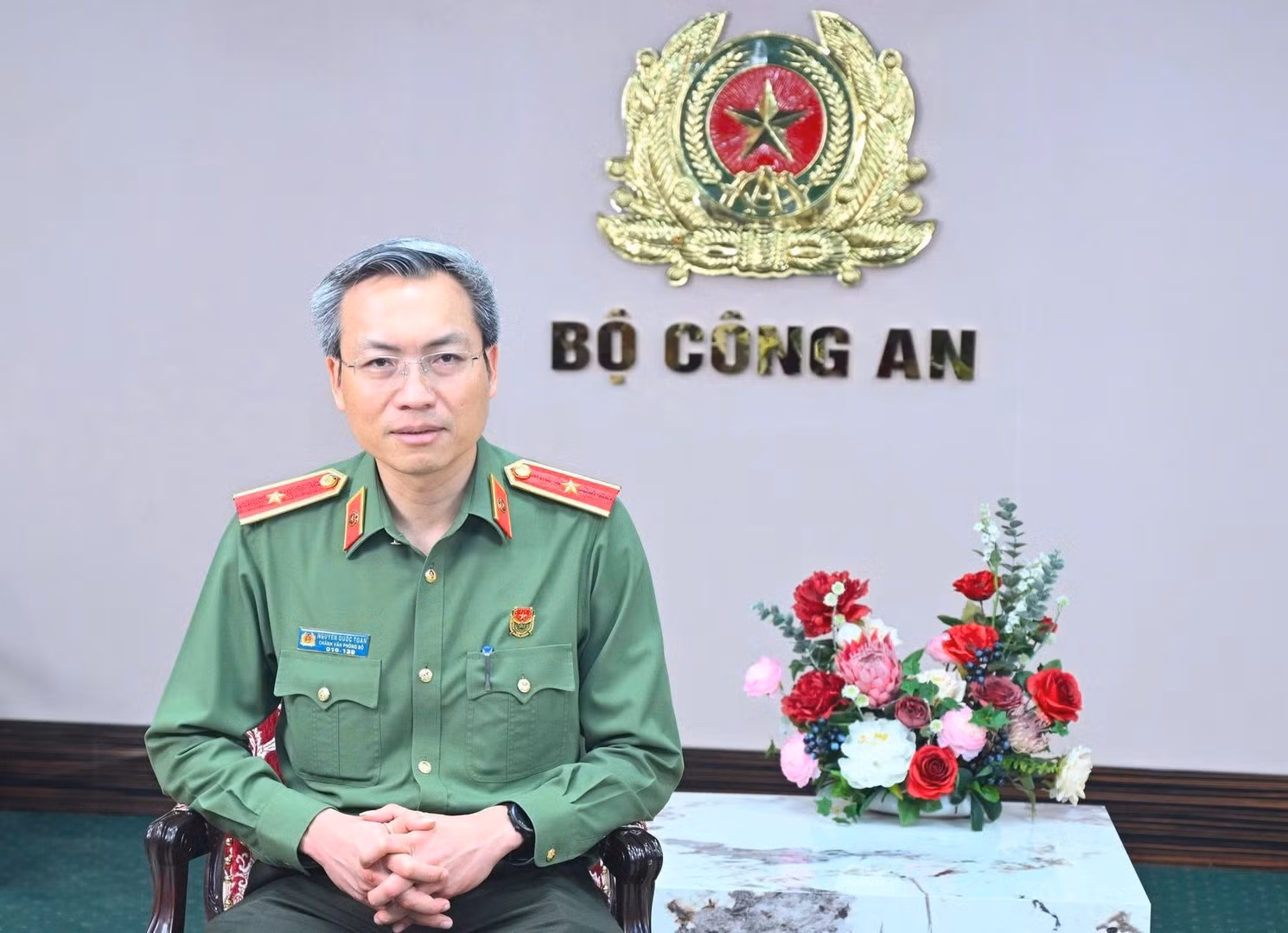 Thiếu tướng Nguyễn Quốc Toản, Chánh Văn phòng Bộ, Người phát ngôn Bộ Công an.