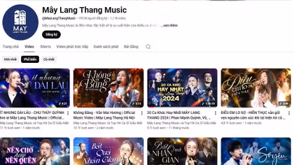 Chương trình âm nhạc “Mây lang thang” bị cho là đã nhiều lần vi phạm bản quyền trên môi trường số