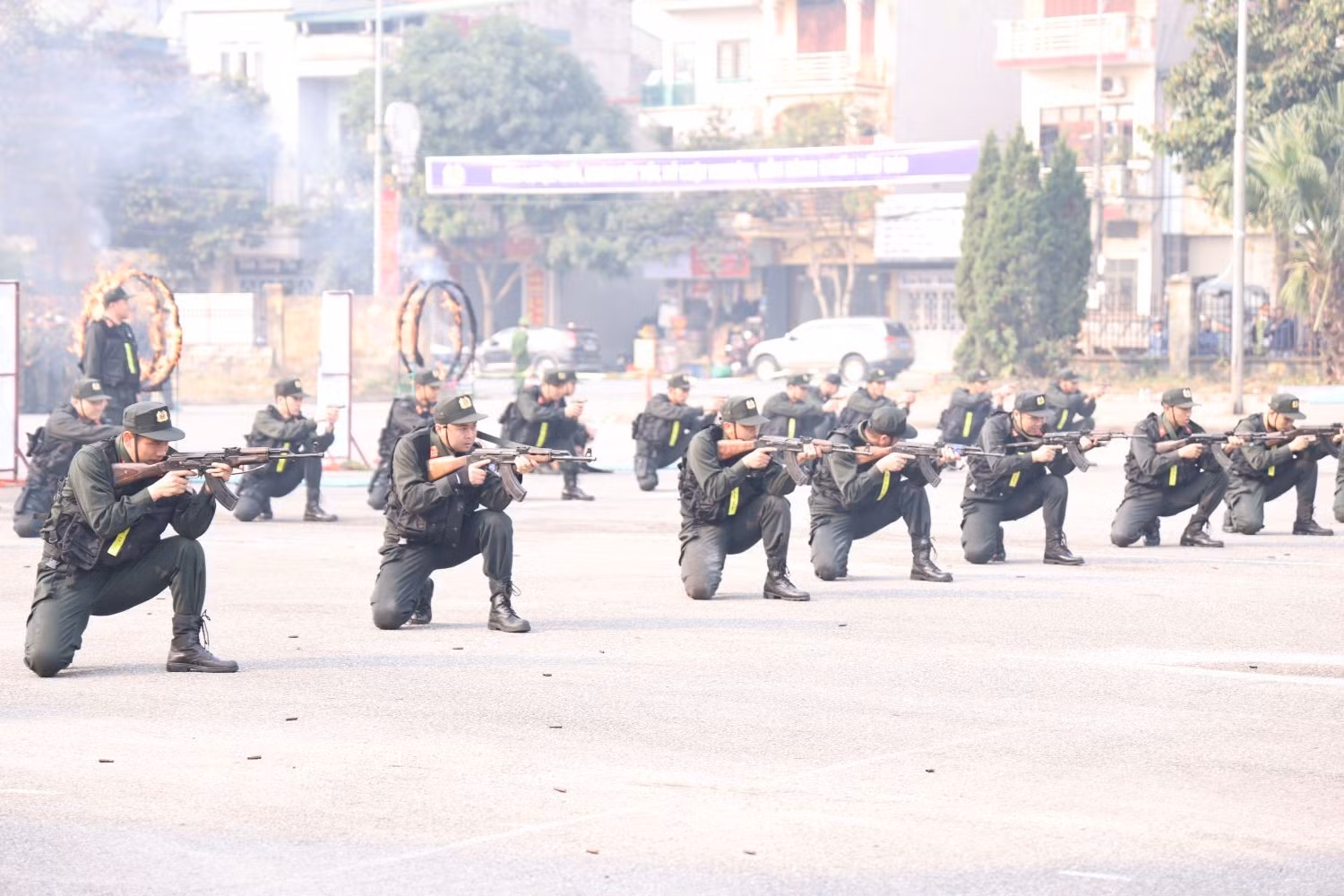 Phú Thọ diễn tập phương án tác chiến bảo đảm ANTT Đại hội đại biểu toàn quốc lần thứ XIV của Đảng -7