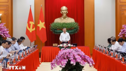 Kết luận của Tổng Bí thư, Chủ tịch nước Tô Lâm về tổng kết thực tiễn và nghiên cứu sửa đổi, bổ sung Điều lệ Đảng