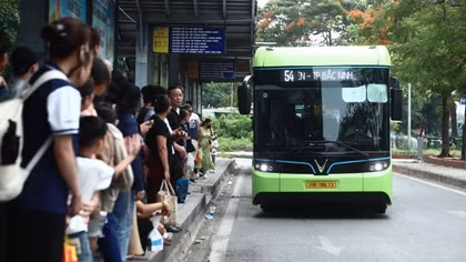 Transerco đặt mục tiêu xanh hóa 51% đội xe buýt vào cuối năm 2026