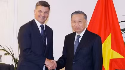 Tổng Bí thư, Chủ tịch nước Tô Lâm tiếp lãnh đạo Liên đảng Tự do-Quốc gia Australia