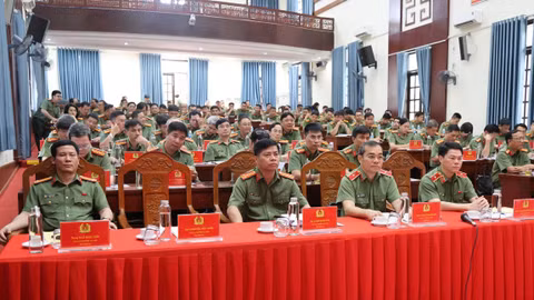 Hội ý nghiệp vụ về công tác an ninh đối với vấn đề tôn giáo trong dân tộc Chăm 
