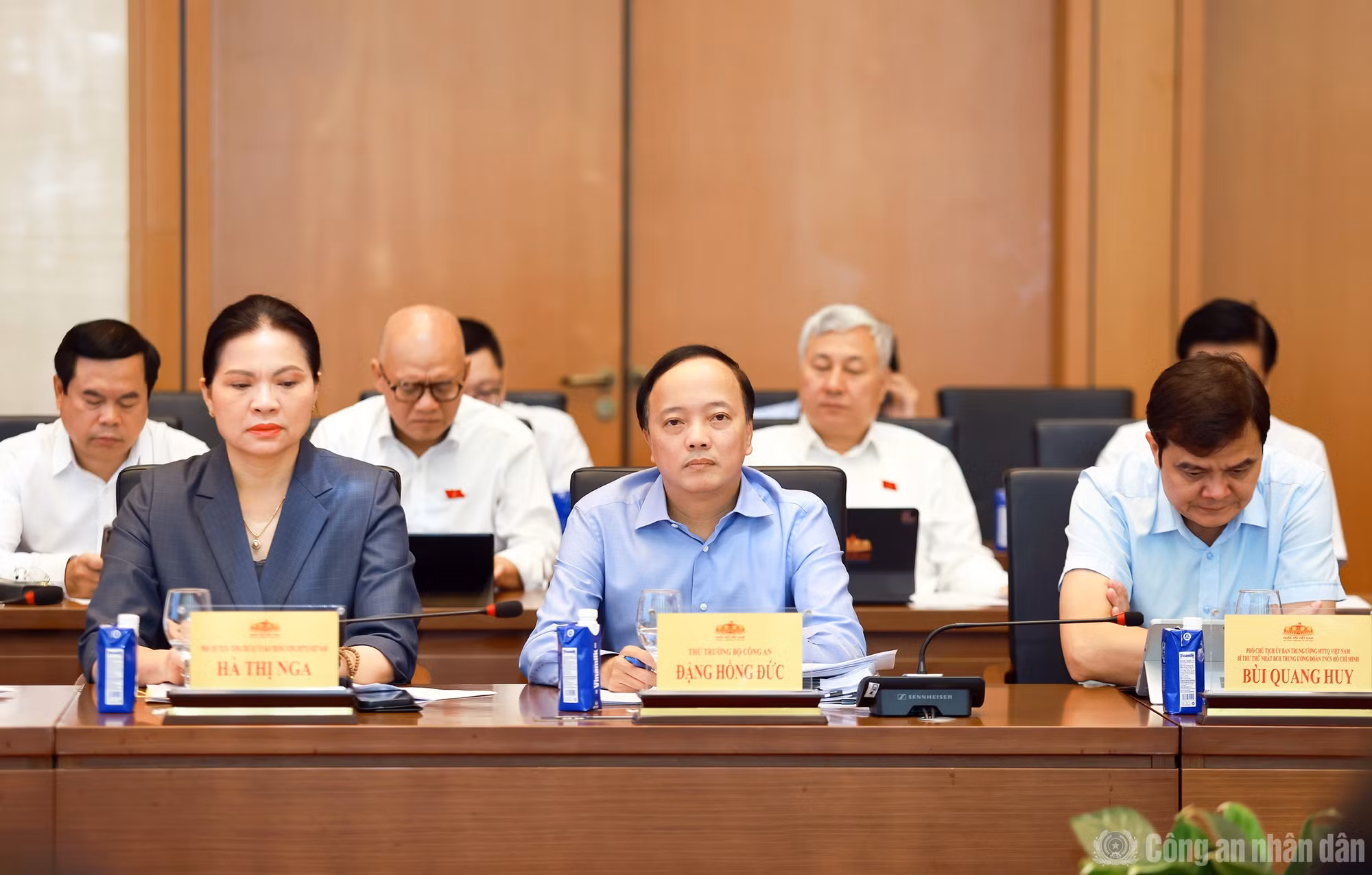 Thứ trưởng Đặng Hồng Đức tại hội nghị.