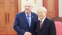 Tổng thống Israel bày tỏ sự ngưỡng mộ đối với Chủ tịch Hồ Chí Minh