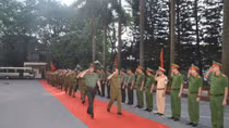 Công an tỉnh Viêng Chăn thăm và làm việc với Công an tỉnh Hải Dương