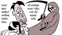 Mất tiền phạt là may mắn nhất