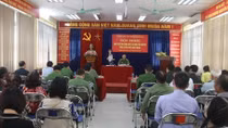 Tăng cường bảo đảm an ninh các mục tiêu trọng điểm tuyến phố Thiền Quang