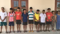 Phá sòng tài xỉu trong các nghĩa trang