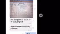 Danh sách người có kết quả dương tính COVID-19 tại Hội An là không đúng
