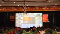 Đảng uỷ Bộ Tư lệnh CSCĐ học tập, quán triệt Nghị quyết Hội nghị Trung ương 8
