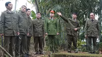 Người Trưởng Công an xã tận tụy với công việc