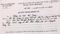 Quyết định đình nã Hà Công Khánh