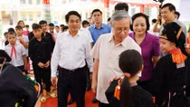 Khánh thành lớp học Trường TH&THCS Viễn Sơn do Vietcombank tài trợ 3 tỷ đồng kinh phí 