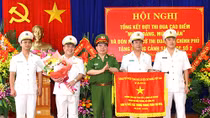 Cảnh sát PCCC Hải Phòng đón nhận cờ thi đua của Chính phủ