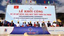 Khởi công Dự án mở rộng thuỷ điện Đa Nhim