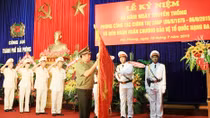 Phòng công tác chính trị CATP Hải Phòng đón nhận Huân chương BVTQ hạng Ba