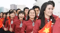 Tàu Thanh niên Đông Nam Á và Nhật Bản 2015 trở lại TP HCM