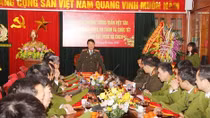 Thứ trưởng Trần Việt Tân kiểm tra công tác tại Cục Cảnh sát PCCC và CNCH