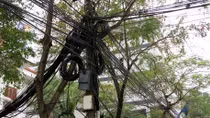 Cán bộ viễn thông trộm cáp viễn thông