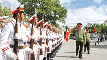 Bộ trưởng Trần Đại Quang thăm và làm việc tại Ninh Thuận 