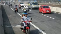Thông xe 4 km đường dẫn nối cao tốc TP HCM-Long Thành-Dầu Giây
