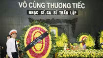 Nghẹn ngào tiễn đưa Trần Lập trong niềm thương tiếc 
