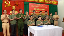 Bàn giao tàu tuần tra đóng mới cho Công an TP Hải Phòng và Công an tỉnh Hòa Bình