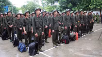 Công an các tỉnh giao nhận công dân thực hiện nghĩa vụ CAND