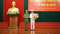 Công bố quyết định Giám đốc Công an tỉnh Nghệ An