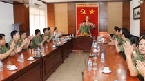 Thứ trưởng Bùi Văn Nam kiểm tra công tác Phòng Bảo vệ 180