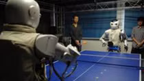 Robot… đánh bóng bàn
