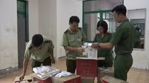 Thu giữ 4.440 bánh Trung thu trứng "chảy" mang nhãn mác Trung Quốc