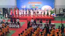 Khai mạc Trại hè - Viettel Vui Vẻ tại khu thể thao 5 sao